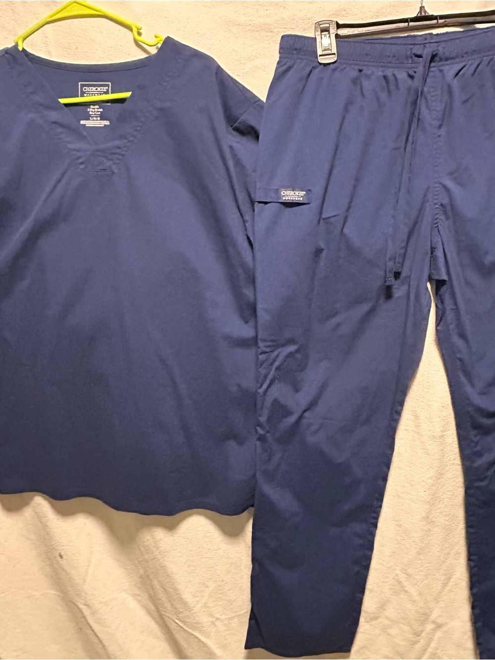 Womens Navy Scrub Pants